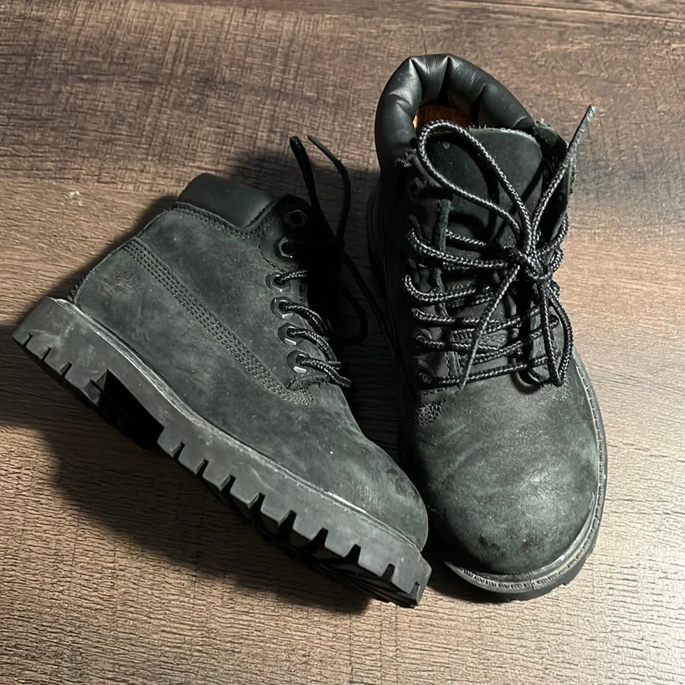Timberland Toddler Boots Black Size 9